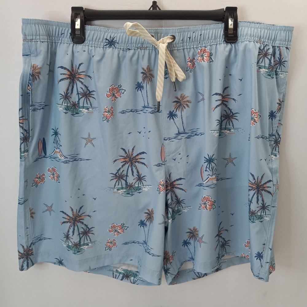 Sonoma Goods For Life Palm Tree Tropical Swim Trunks